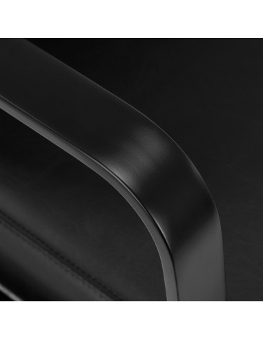 Poltrona da parrucchiere Gabbiano Porto nero e...