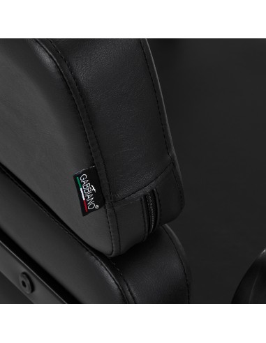 Poltrona da parrucchiere Gabbiano Porto nero e...