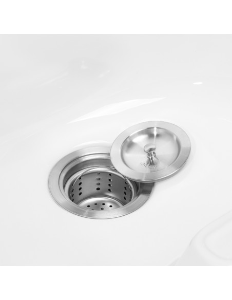 Gabbiano lavaggio elettrico per parrucchieri TRYCHO marrone