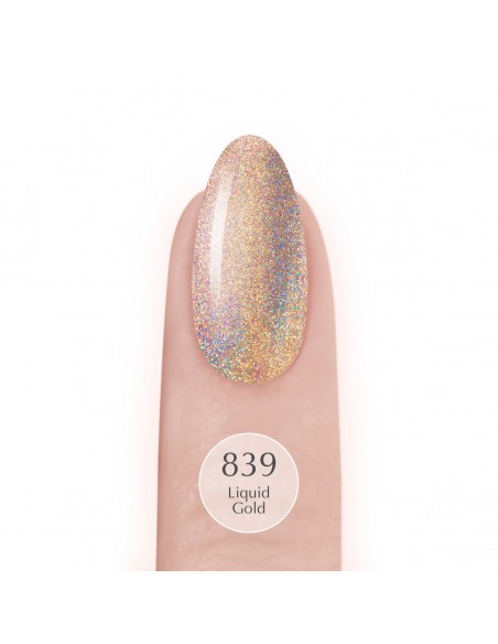839 Smalto semipermanente UV LaQ Liquid Gold 8ml 839 Smalto semipermanente UV LaQ Liquid Gold 8ml