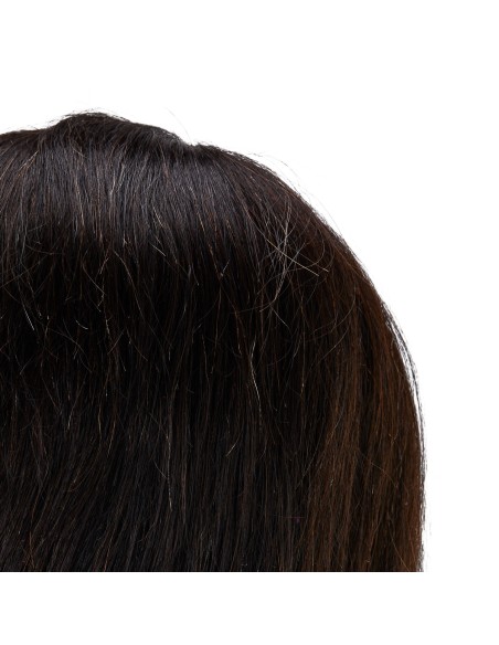 Gabbiano WZ4 testa di formazione barba in capelli naturali, colore 1H, lunghezza 8""+6""