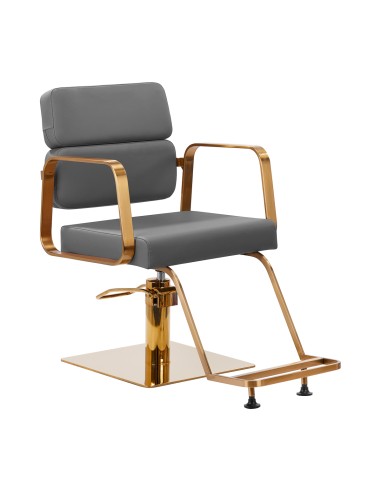 Poltrona per parrucchieri Gabbiano Porto oro...