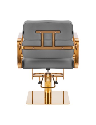 Poltrona per parrucchieri Gabbiano Porto oro...