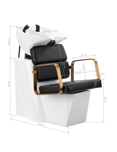 Sapone per parrucchieri Gabbiano Porto oro nero