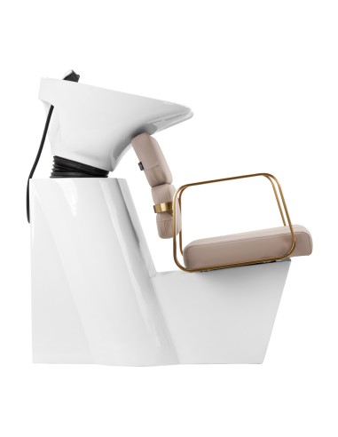 Lavabo da parrucchiere Gabbiano Porto oro beige