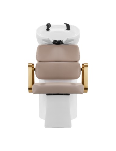 Lavabo da parrucchiere Gabbiano Porto oro beige