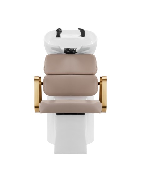 Lavabo da parrucchiere Gabbiano Porto oro beige