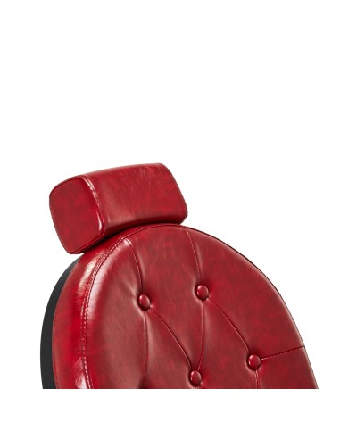 Sedia da barbiere Gabbiano President Red