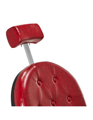 Sedia da barbiere Gabbiano President Red
