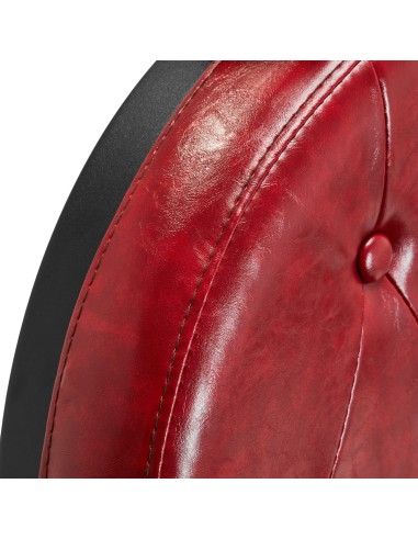 Sedia da barbiere Gabbiano President Red