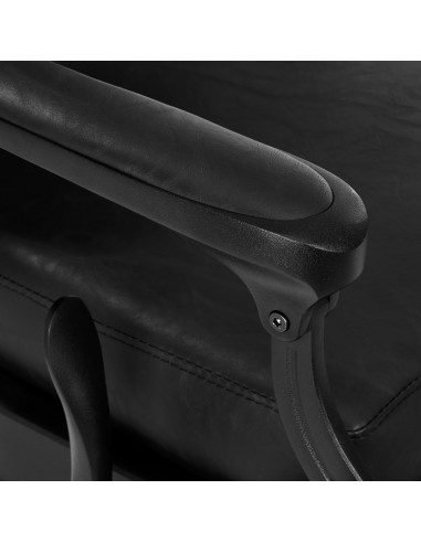 Sedia da barbiere Gabbiano President Black