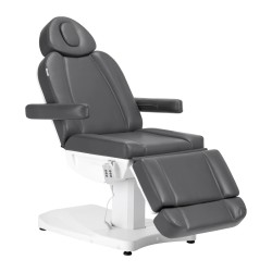 Sedia estetica elettrica Azzurro 803D 3 motori grigio