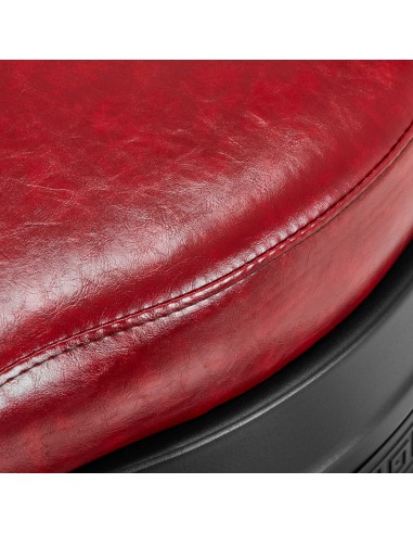 Sedia da barbiere Gabbiano President Red