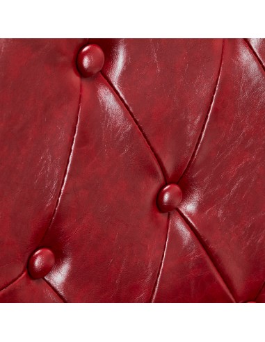 Sedia da barbiere Gabbiano President Red