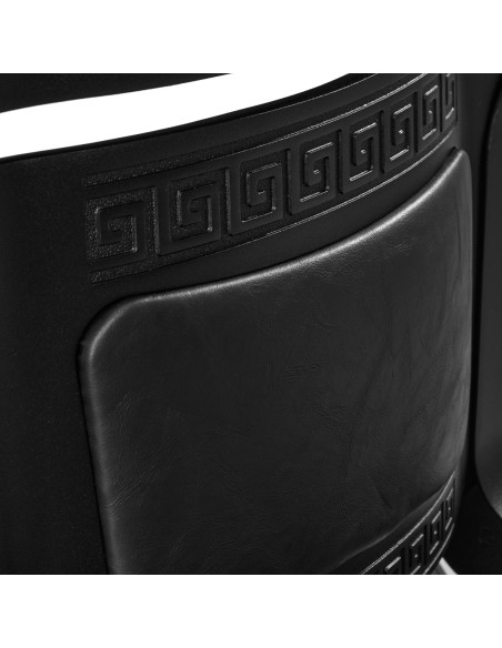 Sedia da barbiere Gabbiano President Black