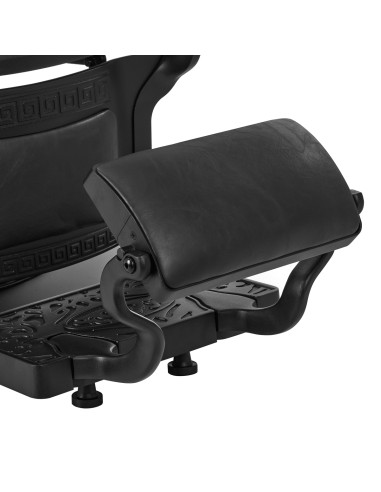 Sedia da barbiere Gabbiano President Black