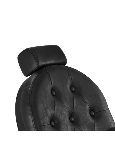 Sedia da barbiere Gabbiano President Black