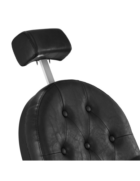 Sedia da barbiere Gabbiano President Black