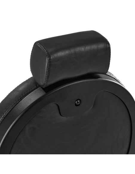 Sedia da barbiere Gabbiano President Black