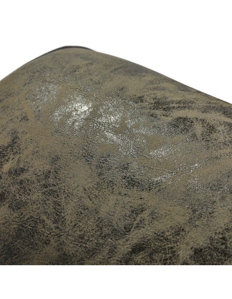 Sedia da barbiere Gabbiano President Old Leather Verde