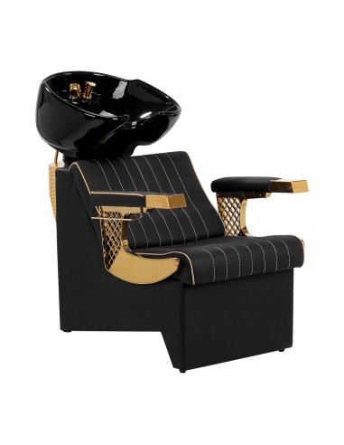 Gabbiano barber wash Marcus oro nero 