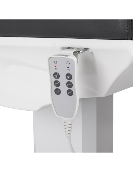 Sedia estetica elettrica Azzurro 803D 3 motori grigio