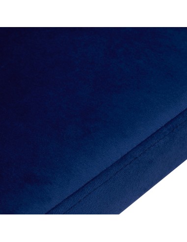 4Rico sedia QS-GW06G velluto blu navy