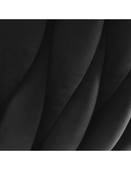 4Rico sedia QS-GW06G velluto nero