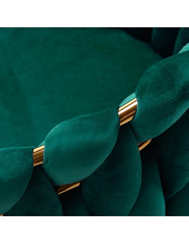 4Rico sedia QS-GW06G verde velluto