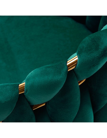 4Rico sedia QS-GW06G verde velluto