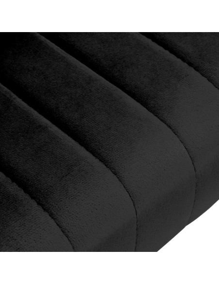 4Rico sedia girevole QS-OF212G velluto nero