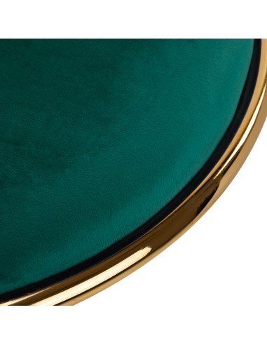 4Rico sedia girevole QS-GW01G verde velluto