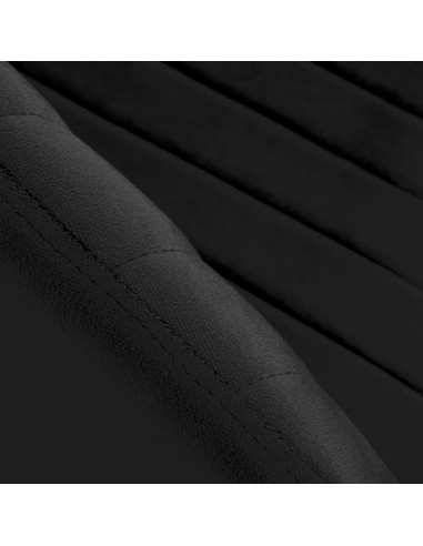 4Rico sedia girevole QS-OF212G velluto nero