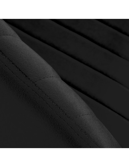 4Rico sedia girevole QS-OF212G velluto nero