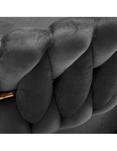 4Rico sedia girevole QS-GW01G grigio velluto