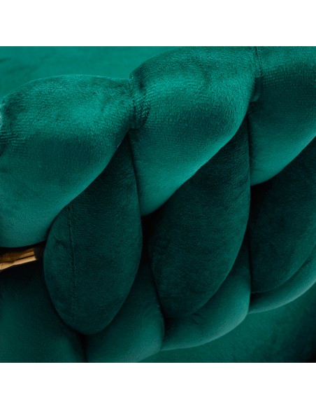 4Rico sedia girevole QS-GW01G verde velluto