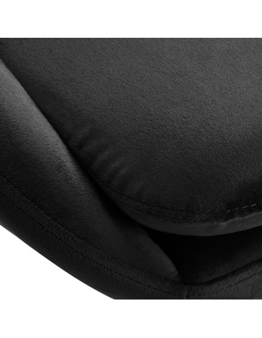 4Rico sedia girevole QS-MF18G velluto nero