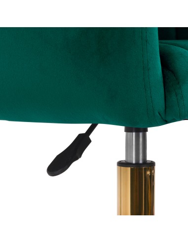 4Rico sedia girevole QS-OF212G verde velluto