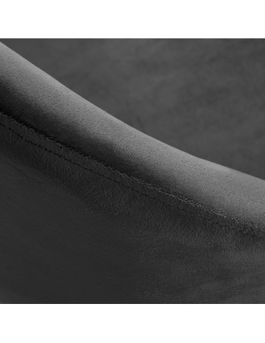 4Rico sedia girevole QS-MF18G grigio velluto