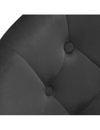 4Rico sedia girevole QS-BL12G grigio velluto