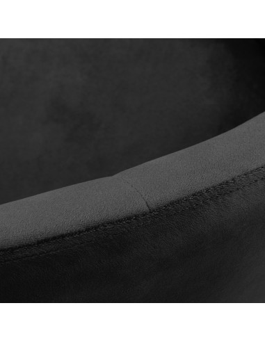 4Rico sedia girevole QS-BL12G velluto nero