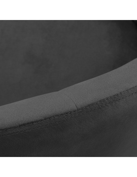 4Rico sedia girevole QS-BL12G grigio velluto