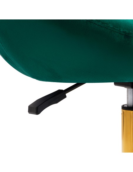 4Rico sedia girevole QS-BL12G verde velluto