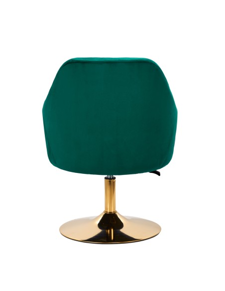 4Rico sedia girevole QS-BL14G verde velluto