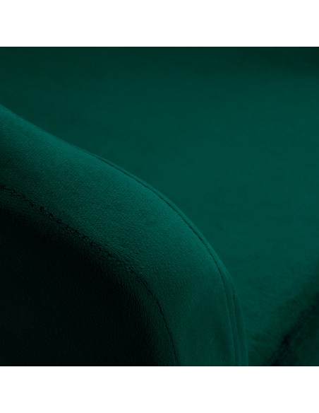 4Rico sedia girevole QS-BL14G verde velluto