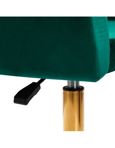 4Rico sedia girevole QS-BL14G verde velluto