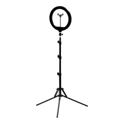 Luce anulare GLOW 10"" bsc con treppiede 10W 2