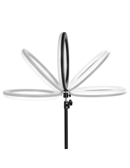 Luce anulare GLOW 13"" RGB bsc con treppiede 10W