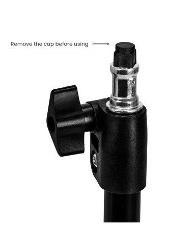 Luce anulare GLOW 18"" bsc con treppiede 45W