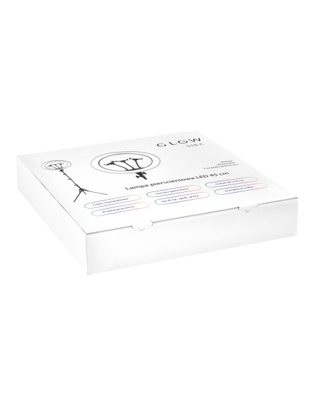 Luce anulare GLOW 18"" bsc con treppiede 45W